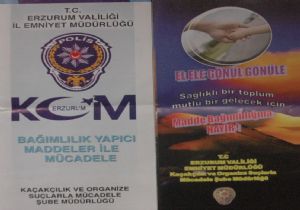 Polis gençleri uyarıyor